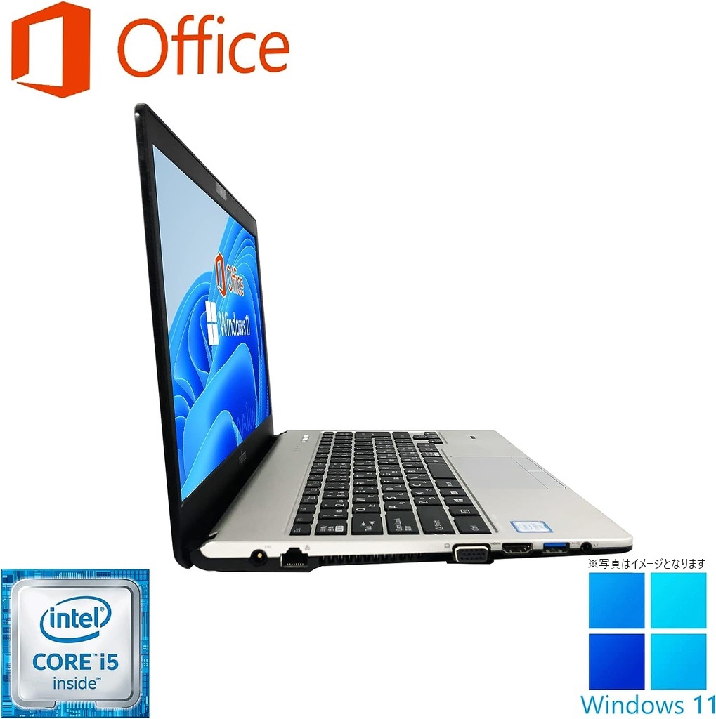 富士通 ノートPC S936/13.3型フルHD/Win 11 Pro/MS Office H&B